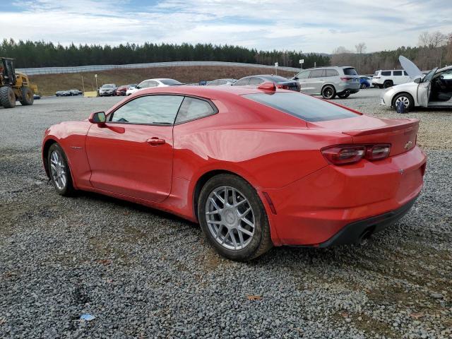 1G1FD1RS7M0100104 - 2021 CHEVROLET CAMARO LT RED photo 2