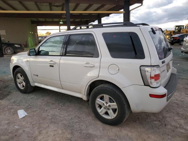 4M2CU29389KJ07898 - 2009 MERCURY MARINER HYBRID WHITE photo 2