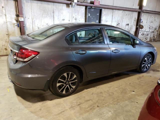 19XFB2F94DE004524 - 2013 HONDA CIVIC EXL ნაცრისფერი ფოტო 3