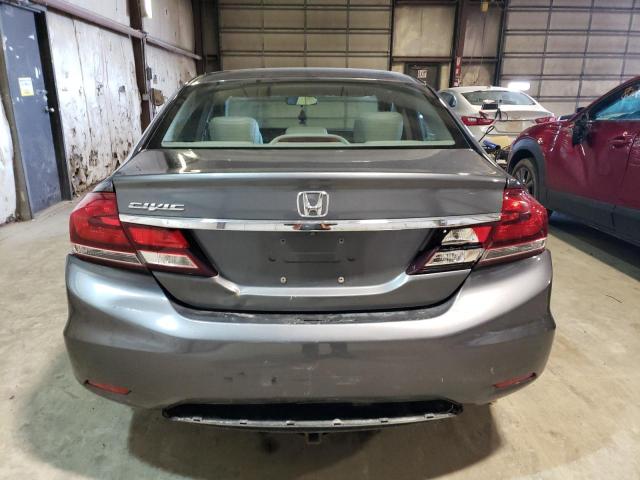 19XFB2F94DE004524 - 2013 HONDA CIVIC EXL GRAY photo 6