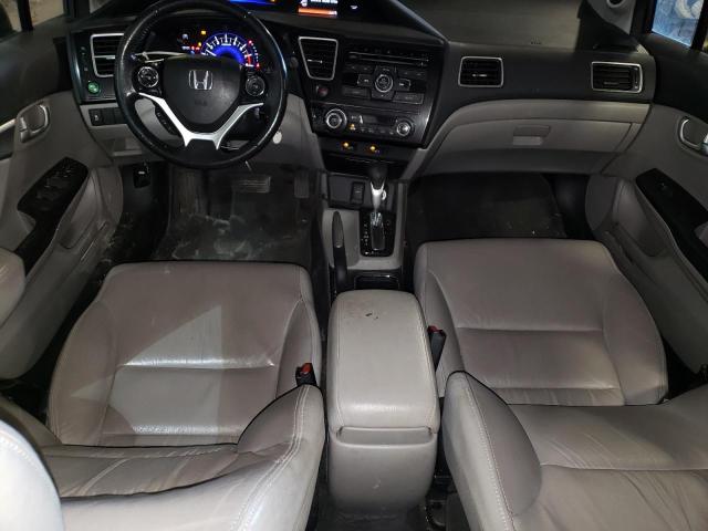 19XFB2F94DE004524 - 2013 HONDA CIVIC EXL ნაცრისფერი ფოტო 8