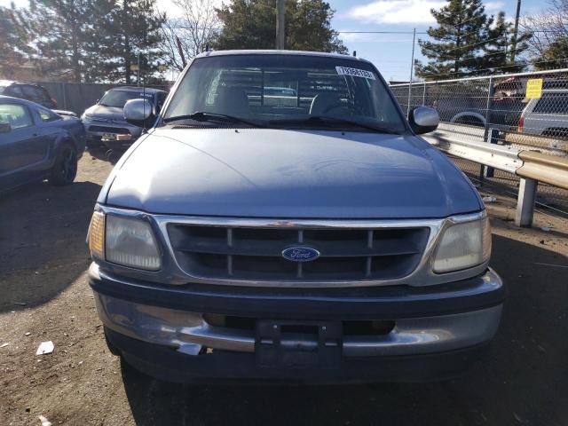 1FTDF1723VNB25890 - 1997 FORD F150 BLUE photo 5