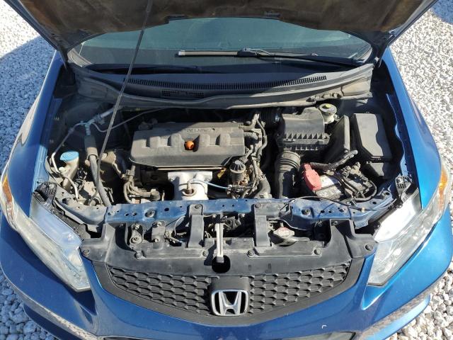 2HGFG3B89CH530012 - 2012 HONDA CIVIC EX BLUE photo 11