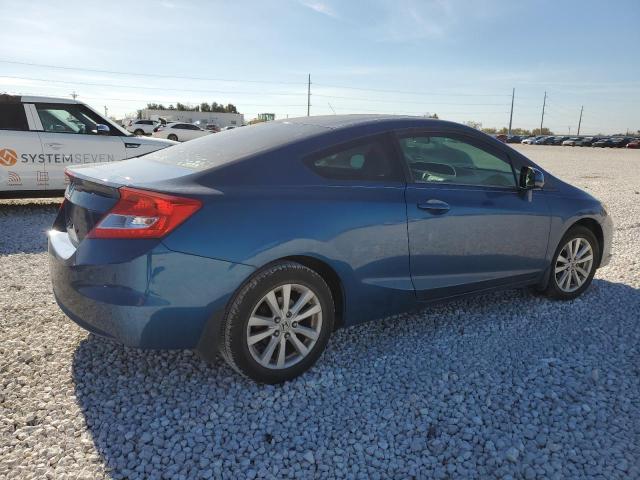 2HGFG3B89CH530012 - 2012 HONDA CIVIC EX BLUE photo 3