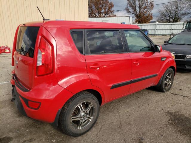 KNDJT2A59D7570805 - 2013 KIA SOUL RED photo 3