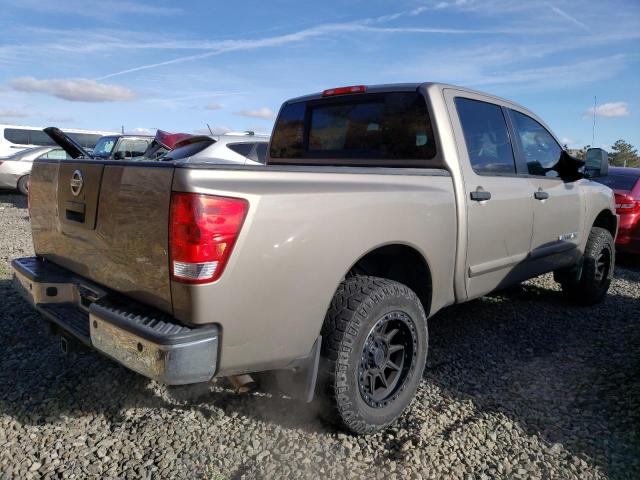 1N6AA07C88N305579 - 2008 NISSAN TITAN XE CREAM photo 3