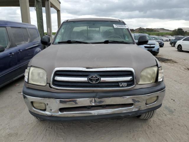 5TBRT3418YS011980 - 2000 TOYOTA TUNDRA ACCESS CAB TAN photo 5