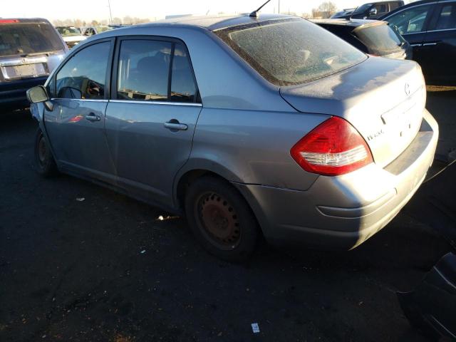 3N1BC11E79L361809 - 2009 NISSAN VERSA S GRAY photo 2