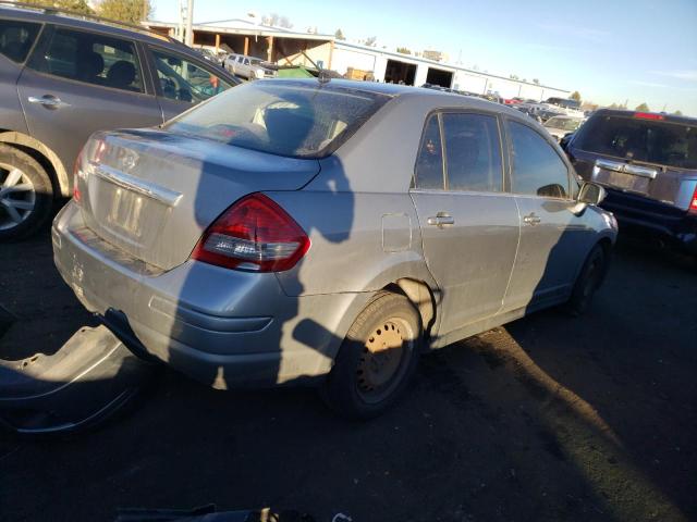 3N1BC11E79L361809 - 2009 NISSAN VERSA S GRAY photo 3