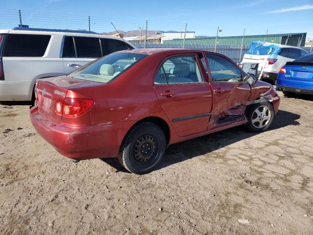 1NXBR32E78Z023493 - 2008 TOYOTA COROLLA CE RED photo 3