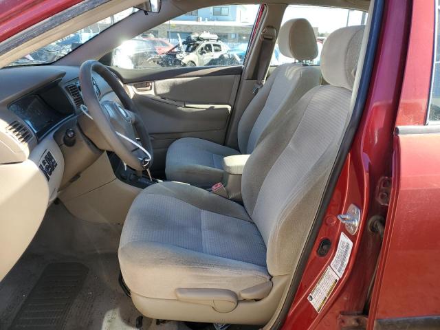 1NXBR32E78Z023493 - 2008 TOYOTA COROLLA CE RED photo 7