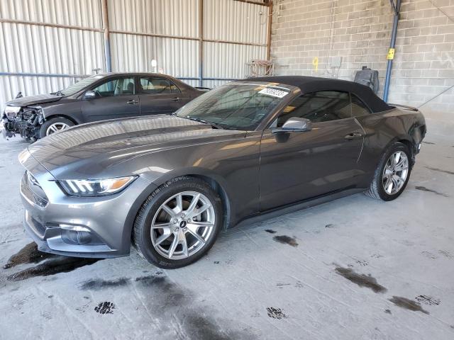 1FATP8UH2F5423204 - 2015 FORD MUSTANG GRAY photo 1