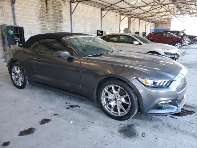 1FATP8UH2F5423204 - 2015 FORD MUSTANG GRAY photo 4