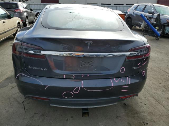 5YJSA1E28FF114537 - 2015 TESLA MODEL S ნაცრისფერი ფოტო 6