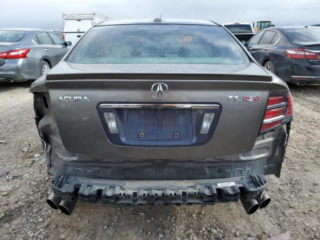 19UUA765X8A013114 - 2008 ACURA TL TYPE S GRAY photo 6