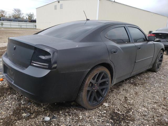 2B3KA43R78H103111 - 2008 DODGE CHARGER BLACK photo 3