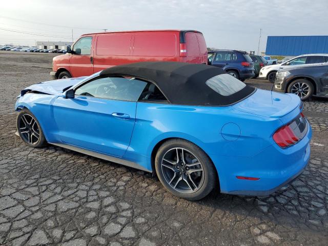 1FATP8UH3P5103441 - 2023 FORD MUSTANG BLUE photo 2