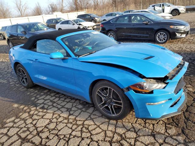 1FATP8UH3P5103441 - 2023 FORD MUSTANG BLUE photo 4