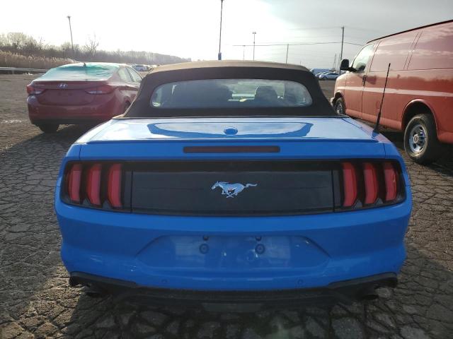 1FATP8UH3P5103441 - 2023 FORD MUSTANG BLUE photo 6