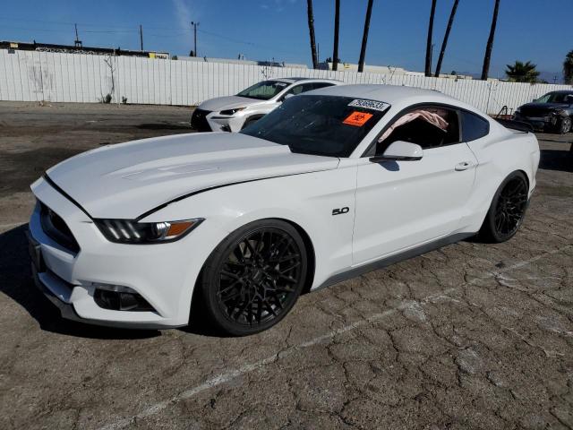 1FA6P8CF3G5232776 - 2016 FORD MUSTANG GT WHITE photo 1