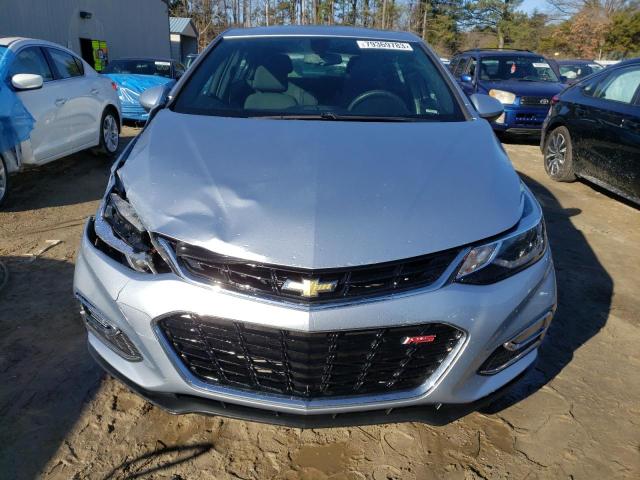 3G1BE6SM1JS524824 - 2018 CHEVROLET CRUZE LT BLUE photo 5