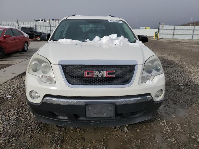 1GKEV13778J306984 - 2008 GMC ACADIA SLE WHITE photo 5