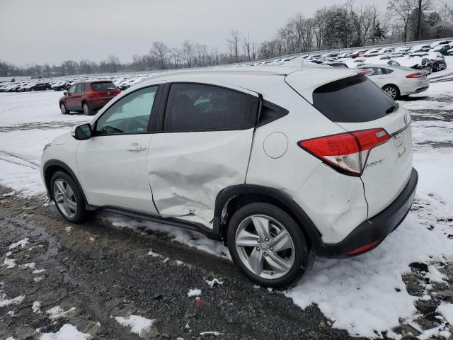 3CZRU6H57KM724888 - 2019 HONDA HR-V EX WHITE photo 2