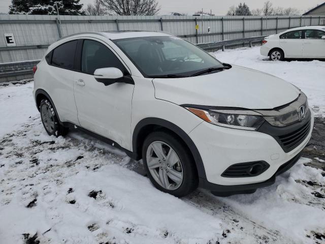 3CZRU6H57KM724888 - 2019 HONDA HR-V EX WHITE photo 4