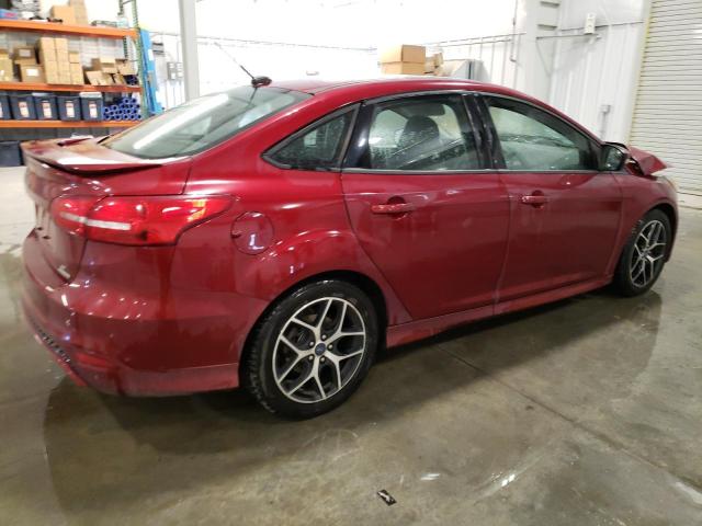 1FADP3F23GL362006 - 2016 FORD FOCUS SE RED photo 3