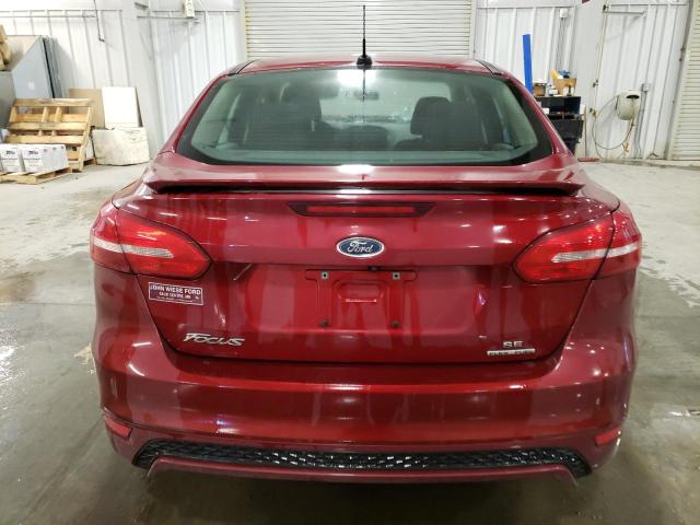 1FADP3F23GL362006 - 2016 FORD FOCUS SE RED photo 6