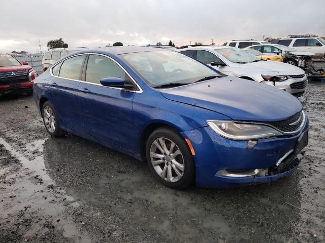 1C3CCCAB8FN691221 - 2015 CHRYSLER 200 LIMITED BLUE photo 4