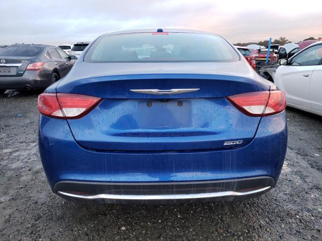 1C3CCCAB8FN691221 - 2015 CHRYSLER 200 LIMITED BLUE photo 6