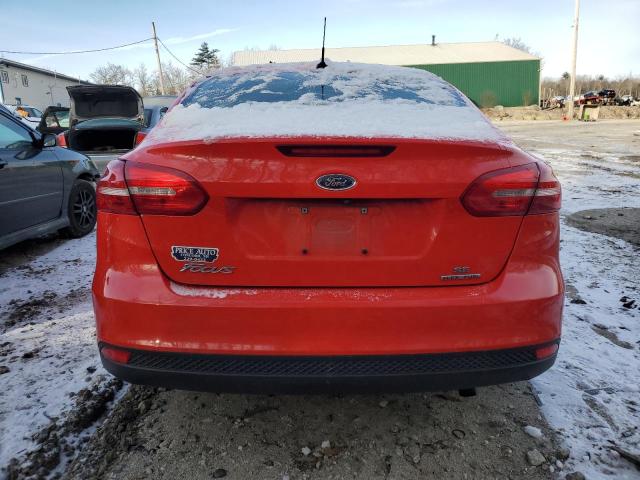 1FADP3F21GL354101 - 2016 FORD FOCUS SE RED photo 6