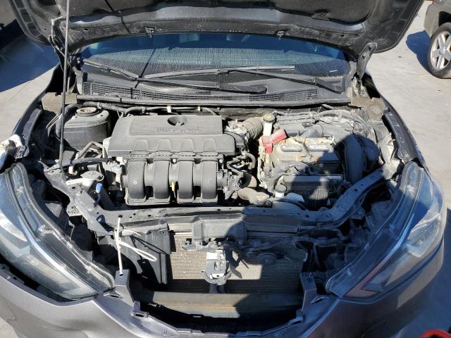 3N1AB7AP9JL617343 - 2018 NISSAN SENTRA S GRAY photo 11