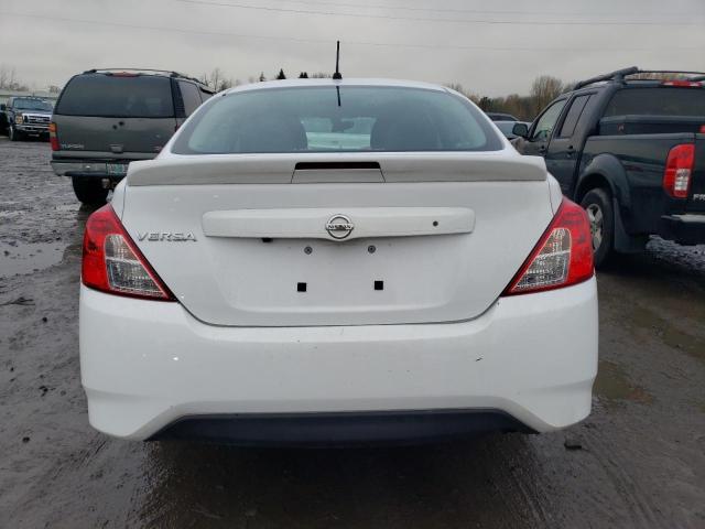 3N1CN7AP6KL830526 - 2019 NISSAN VERSA S WHITE photo 6