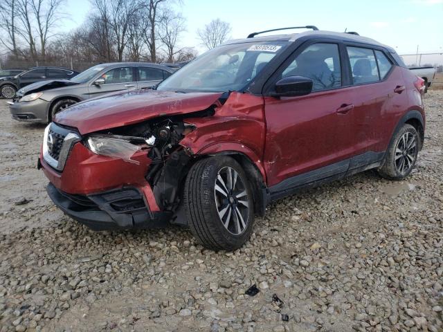 3N1CP5CU3JL511097 - 2018 NISSAN KICKS S RED photo 1