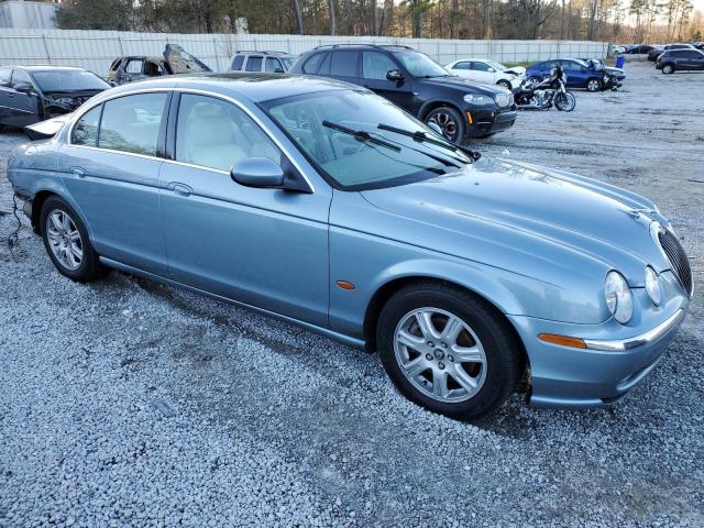 SAJEA01T94FN12047 - 2004 JAGUAR S-TYPE BLUE photo 4