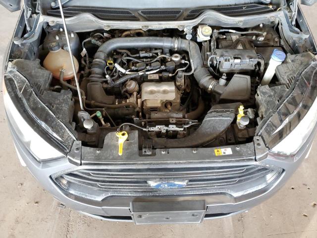 MAJ3P1TE8JC222247 - 2018 FORD ECOSPORT SE GRAY photo 11