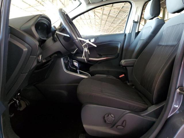MAJ3P1TE8JC222247 - 2018 FORD ECOSPORT SE GRAY photo 7