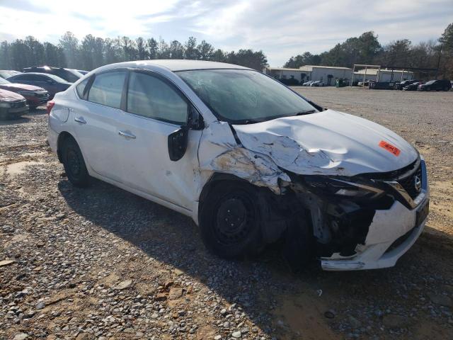 3N1AB7AP4HY280626 - 2017 NISSAN SENTRA S WHITE photo 4