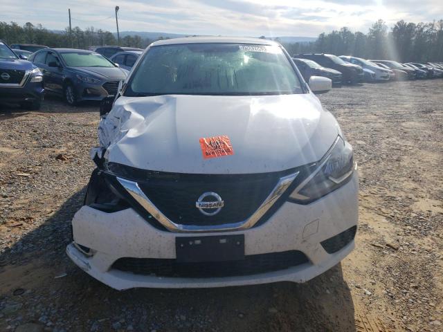 3N1AB7AP4HY280626 - 2017 NISSAN SENTRA S WHITE photo 5