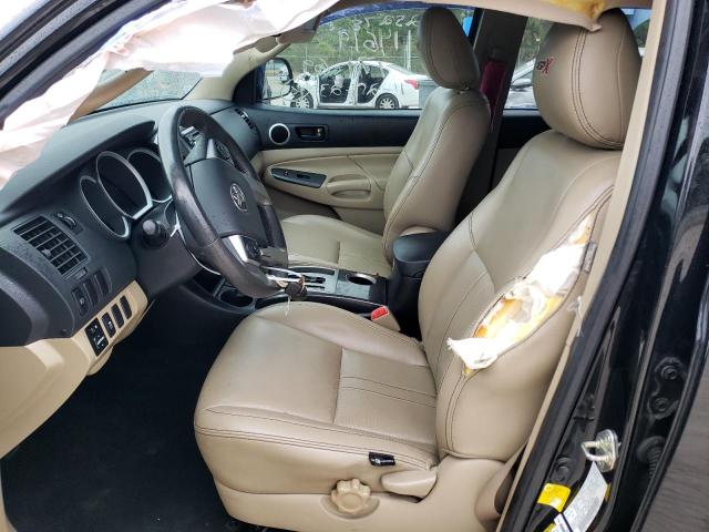 5TFJU4GN2EX056053 - 2014 TOYOTA TACOMA DOUBLE CAB PRERUNNER BLACK photo 7