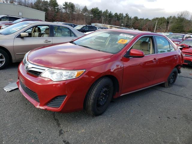 4T4BF1FK5CR180175 - 2012 TOYOTA CAMRY BASE RED photo 1
