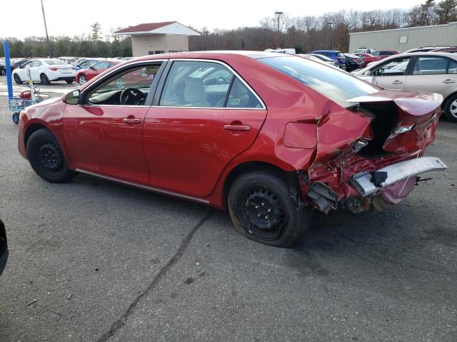 4T4BF1FK5CR180175 - 2012 TOYOTA CAMRY BASE RED photo 2