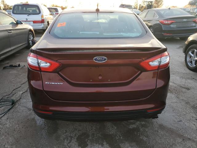 3FA6P0G79GR206359 - 2016 FORD FUSION S BURGUNDY photo 6