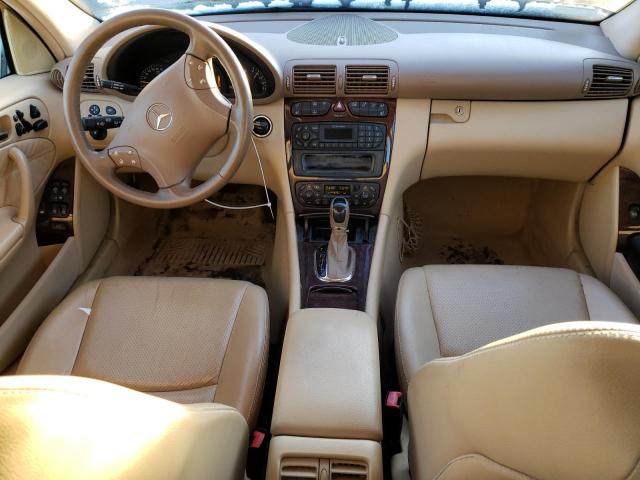 WDBRF64J91F065289 - 2001 MERCEDES-BENZ C 320 BEIGE photo 8