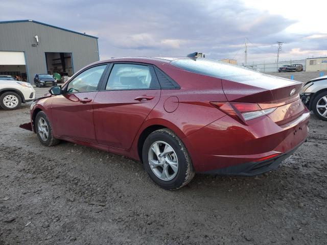 KMHLL4AG2PU634089 - 2023 HYUNDAI ELANTRA SE BURGUNDY photo 2