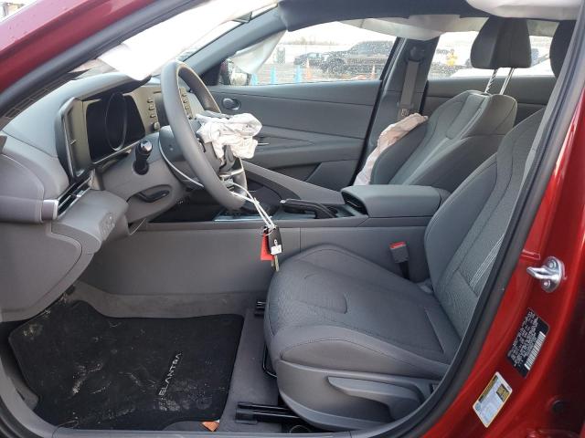 KMHLL4AG2PU634089 - 2023 HYUNDAI ELANTRA SE BURGUNDY photo 7