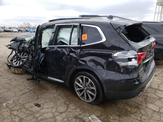 5UXTR9C54KLR04755 - 2019 BMW X3 XDRIVE30I BLACK photo 2