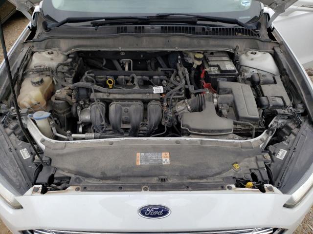 3FA6P0H78DR387836 - 2013 FORD FUSION SE WHITE photo 11